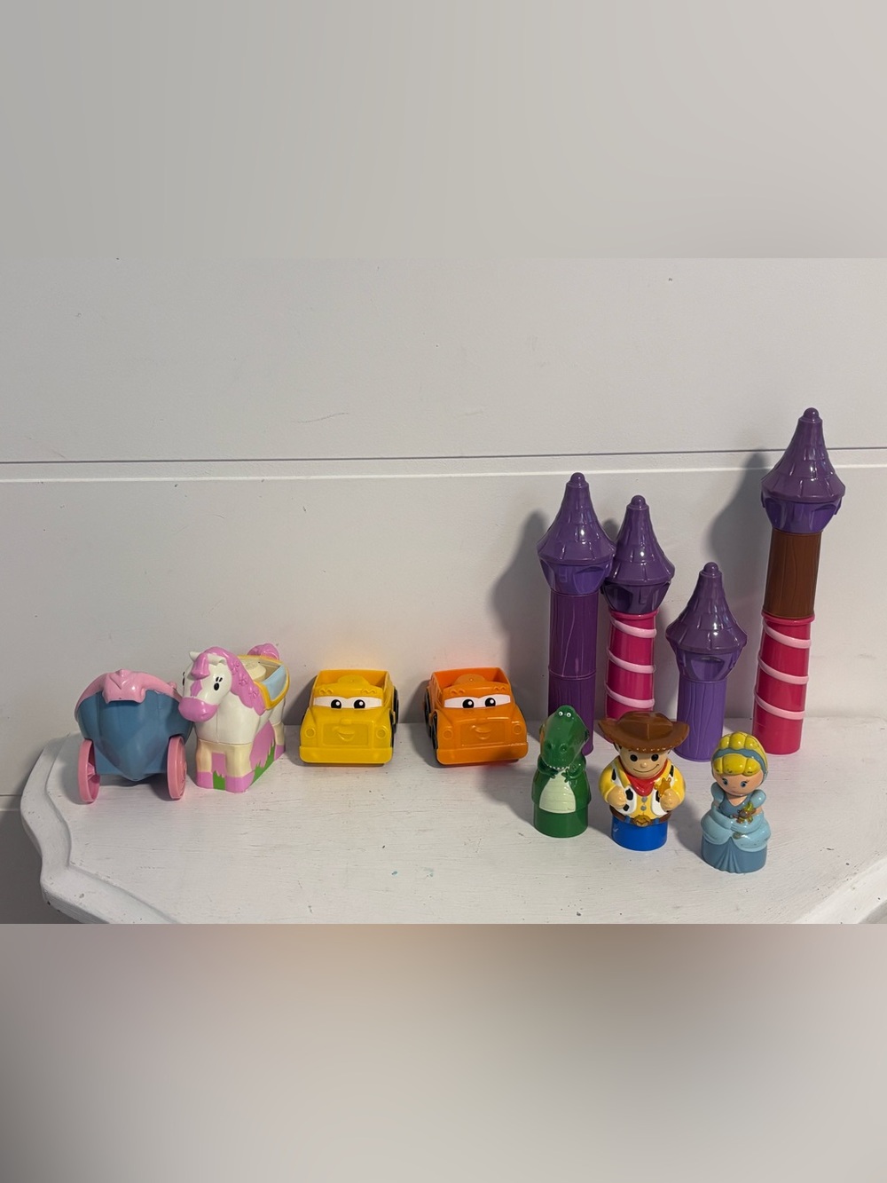 Mega Bloks Disney Pixar Cars Toy Story princess